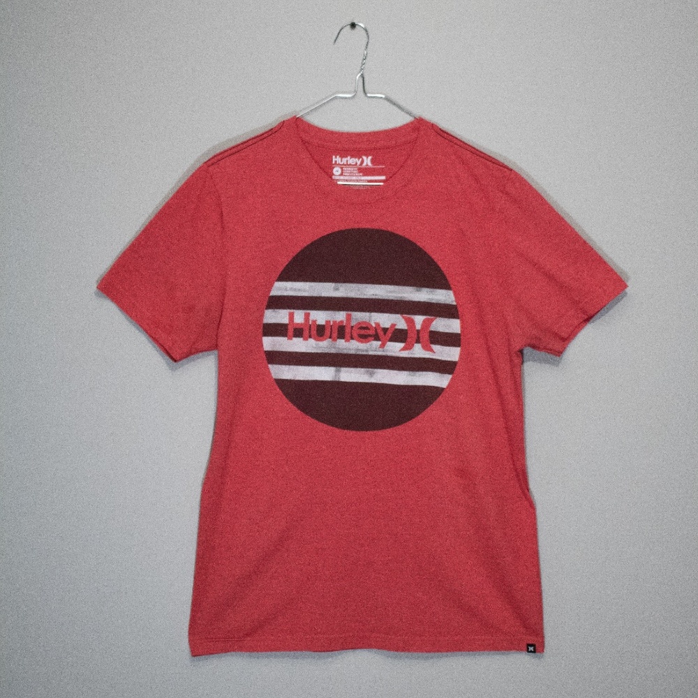 Hurley Red Short Sleeve Graphic T-Shirt